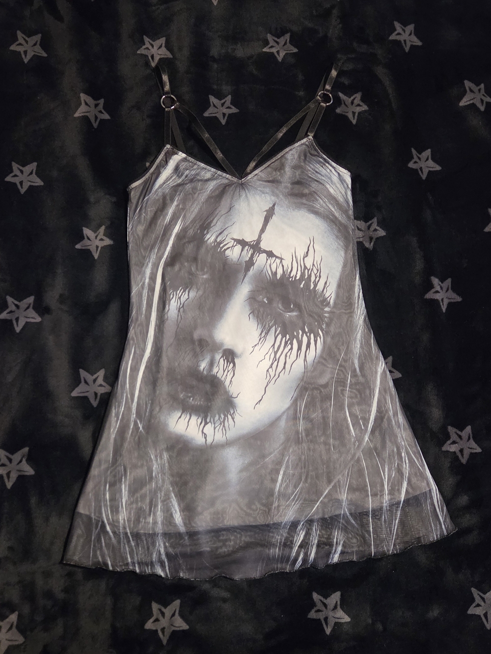 Widow by Dolls Kill Evil Summoning Mesh Dress